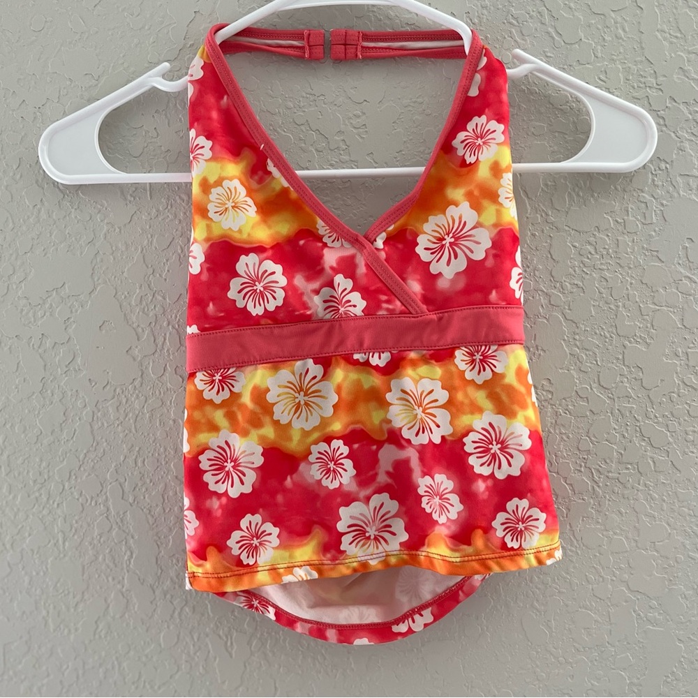 kids bathing suit top size large 10/12